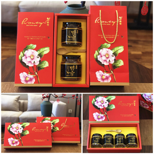 新款现货通用1 2 4斤蜂蜜包装盒野生土蜂蜜蜂巢蜜包装礼品盒定制