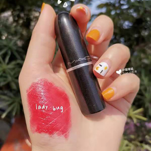 魅可mac510口红macladybug番茄红ladybug色号lady bug maclady