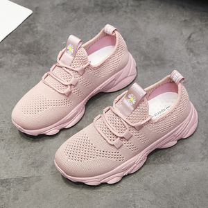 走路鞋官方软底泡沫运动鞋多跑步鞋子夏季轻便网面健身房跑步鞋女