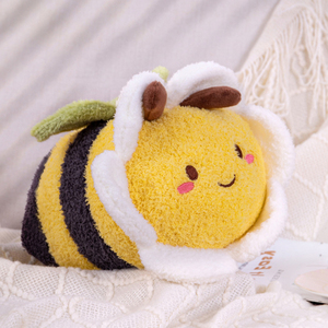 网红同款小蜜蜂公仔布娃娃玩偶毛绒玩具抱枕儿童睡觉安抚礼物女孩