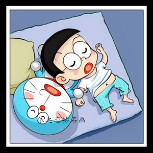 卡通动漫叮当猫机器猫多啦a梦大雄5d满钻钻石画十字绣贴钻点钻画