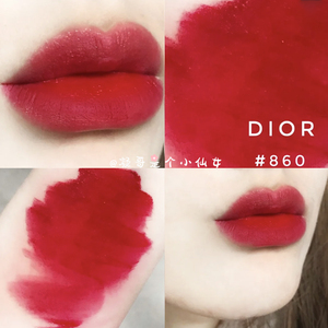 19年10月产~dior/迪奥蓝金红管液体唇釉860口红显白蓝调正红