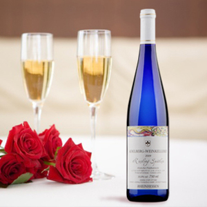 德国进口红酒 爱德堡女士之爱 晚秋甜白葡萄酒750ml