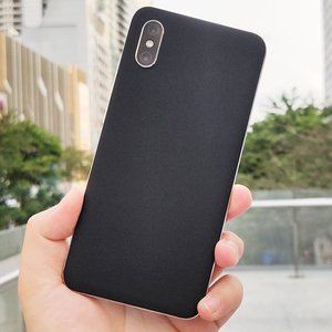 适用小米8ud手机后盖壳塑料磨砂防摔滑 米八 mi 8ud替换原装玻璃