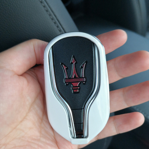 专用于玛莎拉蒂总裁钥匙保护套吉博力ghibli莱万特改装汽车扣壳包