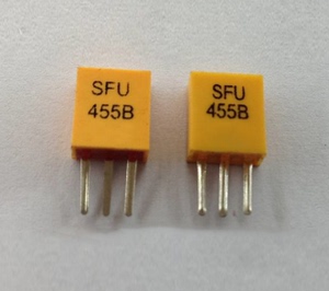 全新原装 sfu455b dip-3 陶瓷晶振455k遥控器上收音机专用滤波器