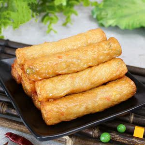 杨美腐皮虾卷/20根虎皮虾卷关东煮麻辣烫串串香火锅丸子豆捞食材