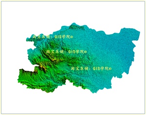 河南郑州市12.5米高程数据dem制作等高线cad,gis开发,地形图