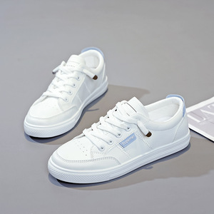 闽北欧罗巴士兵小白鞋女鞋年季爆款季运动板鞋皮面白鞋百搭休闲鞋