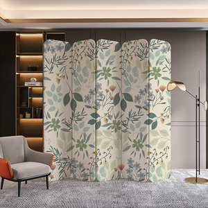 屏风隔断客厅卧室床前遮挡实木轻奢复古北欧现代简约入户移动折叠