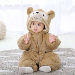 网红胖宝宝衣服冬季大码婴儿连体衣加厚外出抱衣爬服可爱儿童哈衣