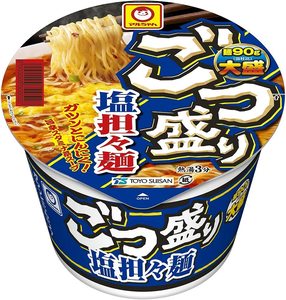 12盒日本代购东洋水产拉面方便面咸辣味担担面速食低卡路里植物油