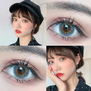 小千代同款新生灰年抛美瞳女网红同款大小直径混血显色日抛艾魅jl