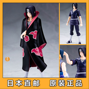 默图万代日版shf可动手办 火影忍者naruto 晓组织 宇智波鼬