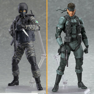 默图日版figma可动手办 潜龙谍影合金装备 蛇叔索利德斯内克 兵人