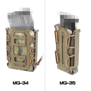 FMA蝎式软壳快拔弹夹套 5.56/7.62\9mm弹力套腰挂弹匣包MOLLE挂包