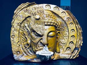 根雕厂天然木雕楠木手工一念之间人物佛像摆件家居办公装饰工艺品