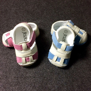 婴儿学步鞋凉鞋夏季q9男女童0-3岁宝宝防滑软底包脚趾鞋儿童鞋子