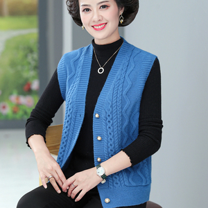 毛背心女中年人