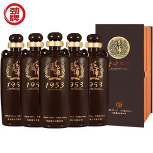 劲牌1953毛铺老酒53度礼盒500mL整箱装高度酒  厂价整箱大优惠