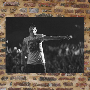 0070人付款淘宝eminem八英里vintage饶舌8mile阿姆嘻哈印花tee短袖t恤