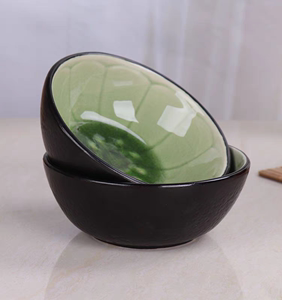 日韩创意汤碗面碗复古日式斗笠喇叭拉面碗大碗饭碗商用