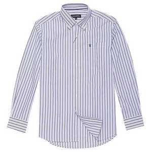 sbprc圣大保罗专柜正品 新款男士全棉条纹长袖衬衫 衬衣pw11wh010