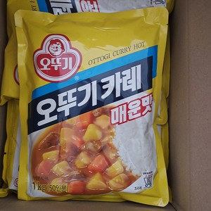 韩国不倒翁咖喱粉1000g香辣味 奥土基咖喱粉咖喱饭用炒饭拌饭调料