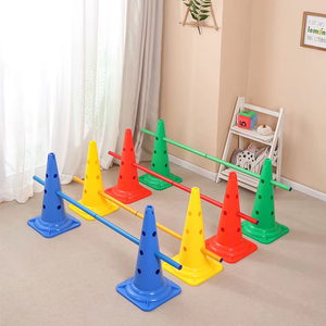 早教跨栏感统训练器材儿童前庭失调锻炼玩具幼儿园体能运动雪糕桶