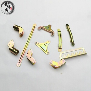 北欧家用户外午睡小床休闲大全办公室折叠床连接件配件便携单人床