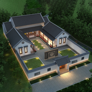 小四合院设计图纸