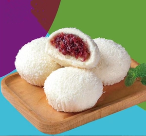 云南特产鸿贵椰蓉玫瑰鲜花包 面食早餐速冻包子面点10只装348克