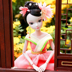 可儿娃娃东方佳节重阳腊八公主换装娃娃14关节女孩玩具99030