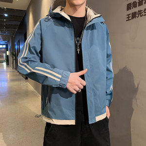 以纯男款薄外套