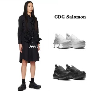 【日本正品代购】 川久保玲CDG Salomon 厚底增高老爹鞋运动鞋女