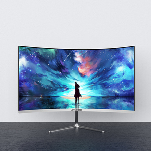 网吧电脑显示器32寸曲面屏