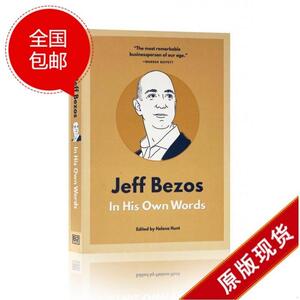 现货杰夫·贝索斯传记 用他自己的话来说 Jeff Bezos: In His Own