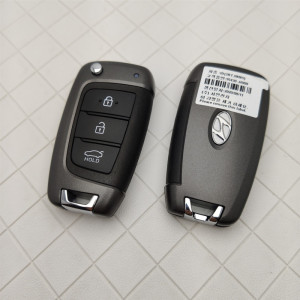 适配北京现代17款18款19款全新悦动汽车钥匙遥控器折叠钥匙原厂