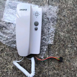 狄耐克ab-6b-401m-c非可视门铃dnake 楼宇对讲机室内话机 6线分机