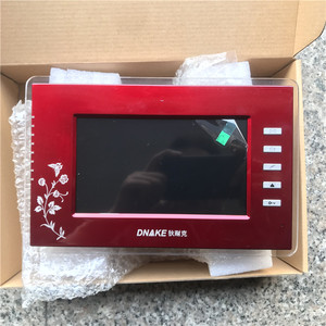 狄耐克可视楼宇对讲门铃ab-402m-g8彩色液晶屏视频通话开锁室内机