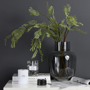 070人付款淘宝含羞草仿真花插花假花装饰仿生花花束花艺摆件家居饰品