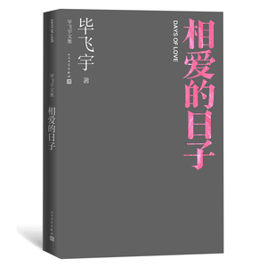 相爱的日子 毕飞宇文集 短篇小说集 茅奖作家 推拿 小说课 人民文学
