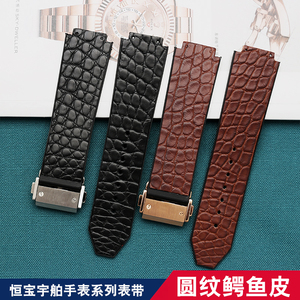 鳄鱼皮橡胶表带