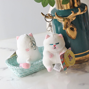 000人付款淘宝韩国代购进口主君的太阳dinga大懒猫毛绒公仔/趴姿趴趴