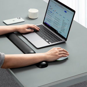 柯普顿鼠标手托舒适鼠标垫护手硅胶腕托护腕垫托皮垫键盘垫手腕枕