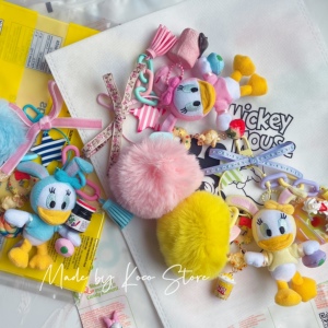 【独家】孤品正版 迪士尼 唐老鸭 侄女侄子 挂件挂饰 钥匙扣 包挂