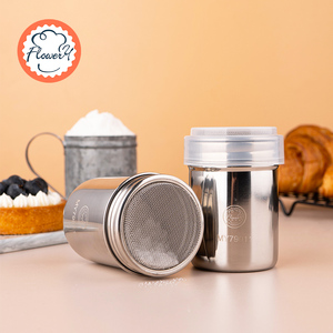 风和日丽糖粉筛撒粉器不锈钢面粉筛罐调味瓶厨房家用烧烤烘焙工具