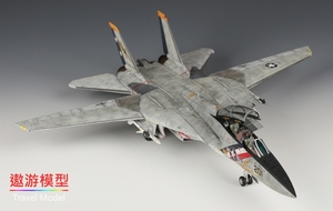 遨游模型1/48田宫61114 F-14A雄猫战斗机VF-2静态成品航模代工