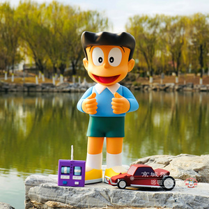 [张三少]正版美光站哆啦a梦机器猫朋友系列第一弹小夫款手办公仔