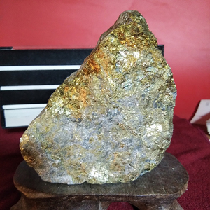 tb4221985850淘宝天然金矿原石摆件黄金石标本稀有金属矿石居家收藏